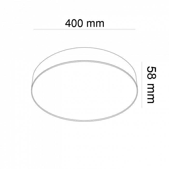 Светильник Voltega C032CL-L48W3K